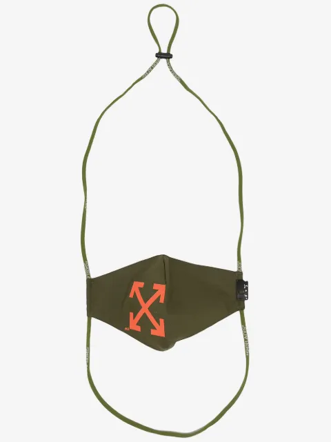 Off-White Arrows printed face mask