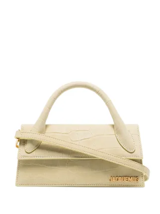 Le Chiquito Moyen Croc-Effect Leather Bag By Jacquemus