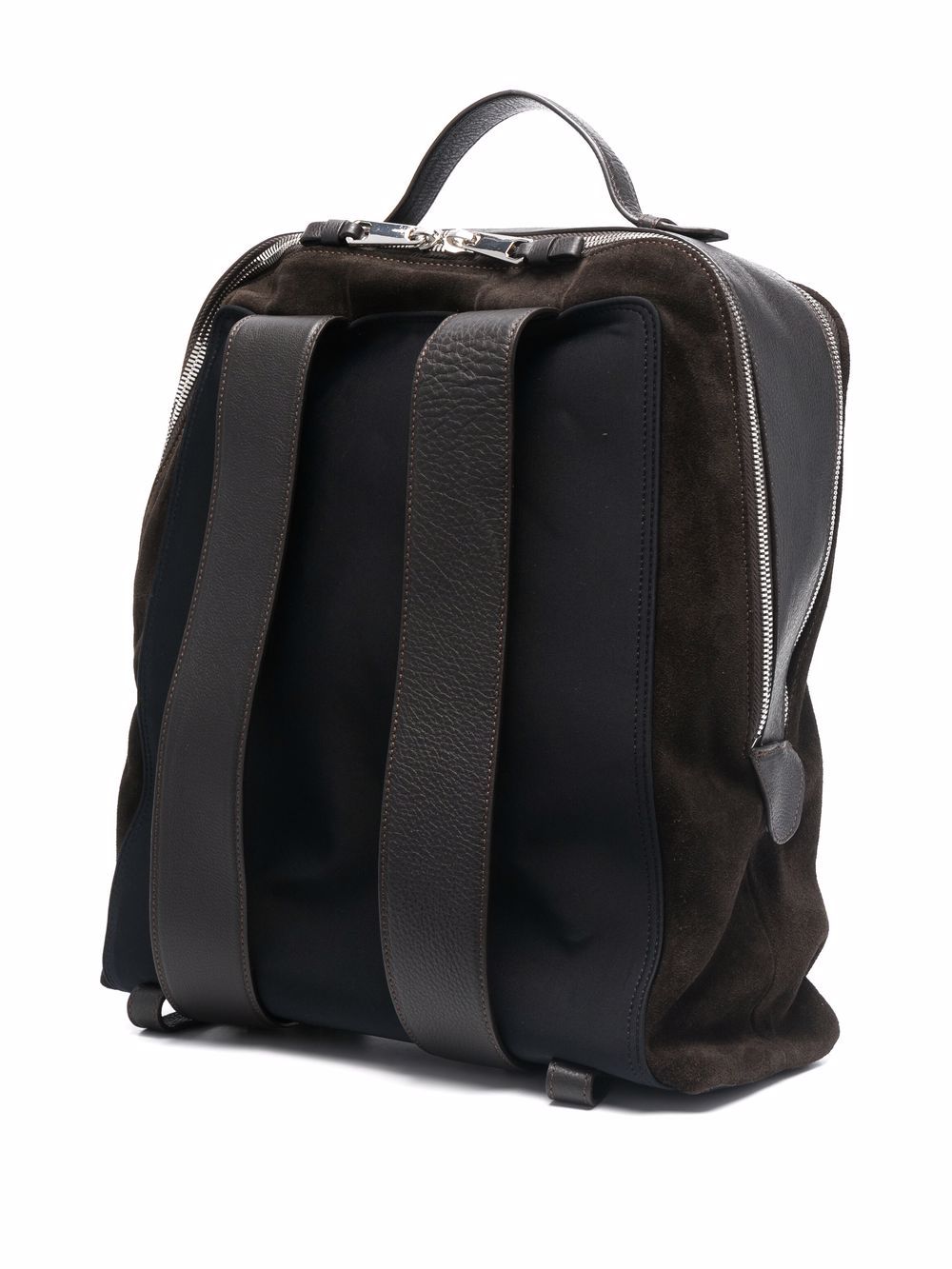 фото Eleventy zip-pocket leather backpack