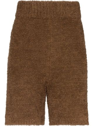 Missing You Already towelling-effect Knitted Shorts - Farfetch