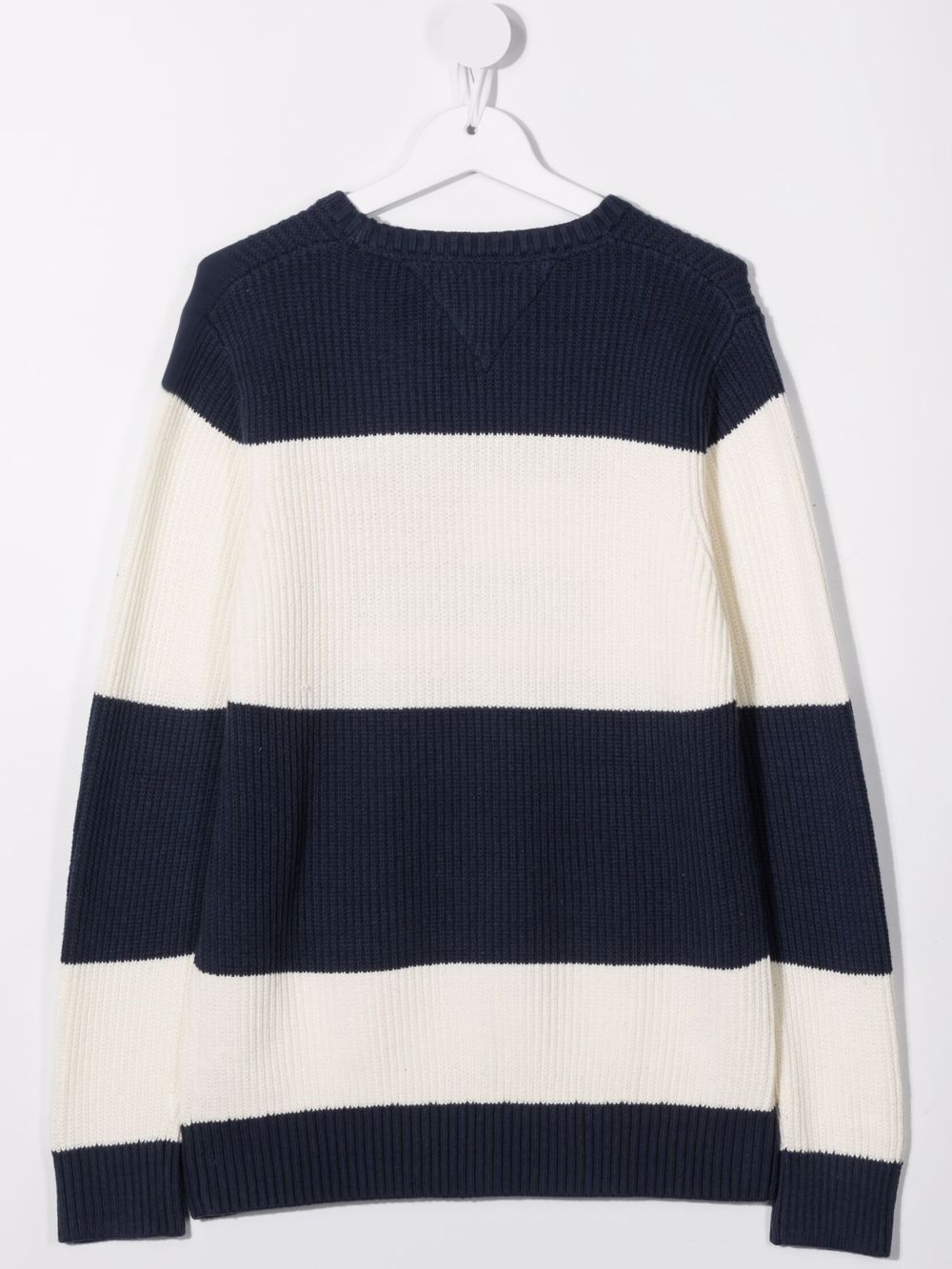 фото Tommy hilfiger junior teen logo-print striped jumper