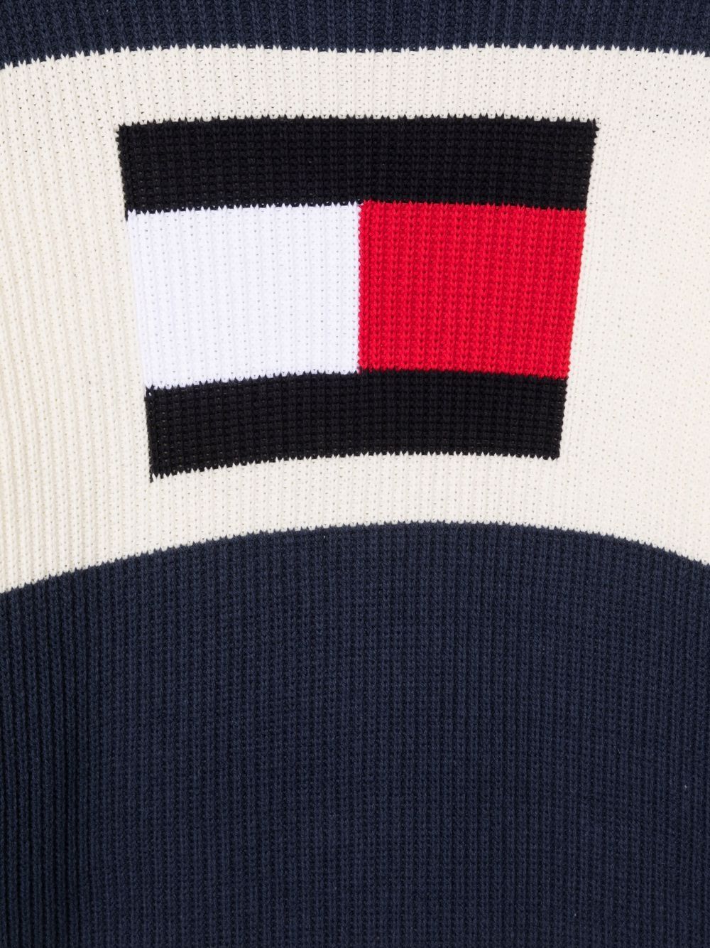 фото Tommy hilfiger junior teen logo-print striped jumper