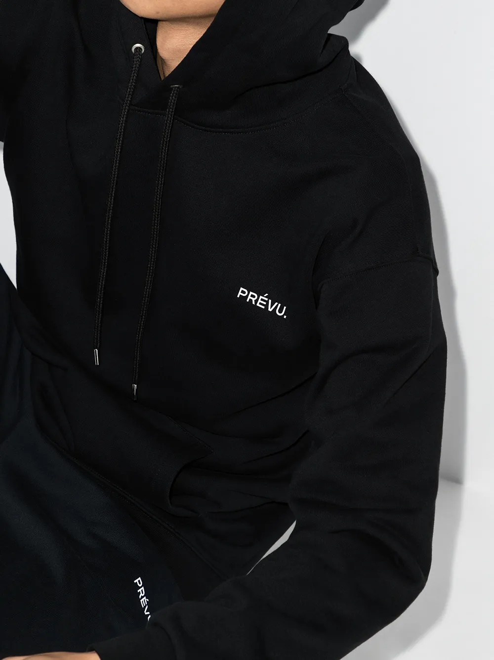 фото Prévu худи с кулиской и логотипом