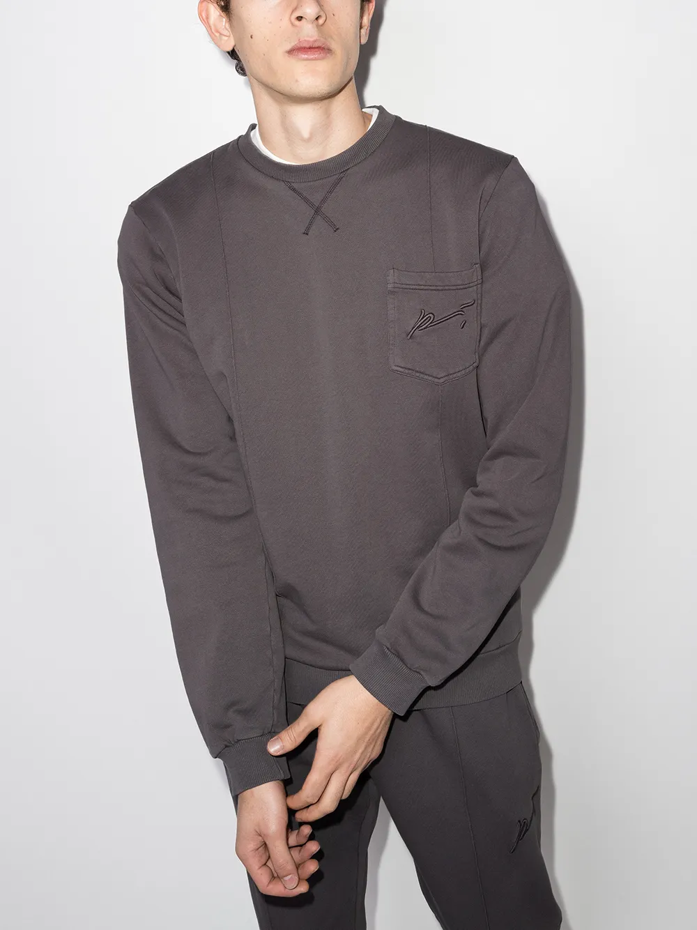 фото Prévu толстовка с круглым вырезом