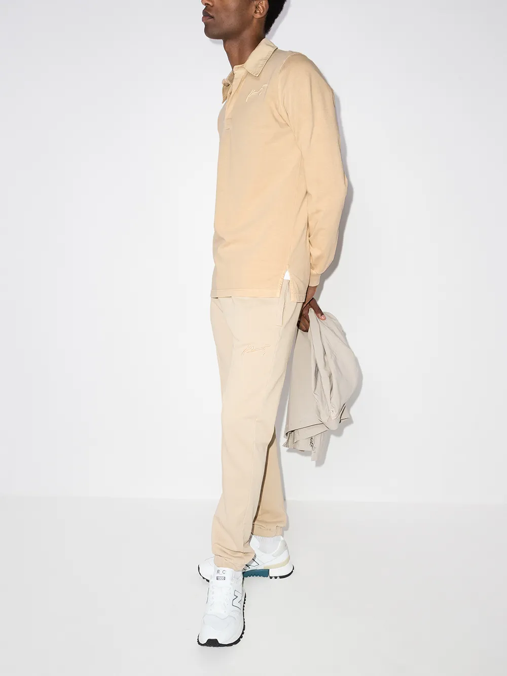 фото Prévu рубашка поло с длинными рукавами