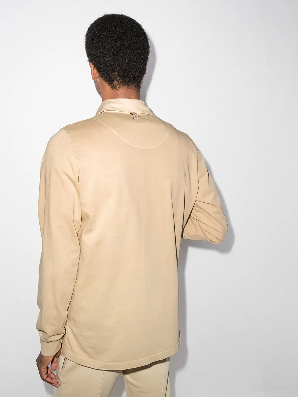 фото Prévu рубашка поло с длинными рукавами