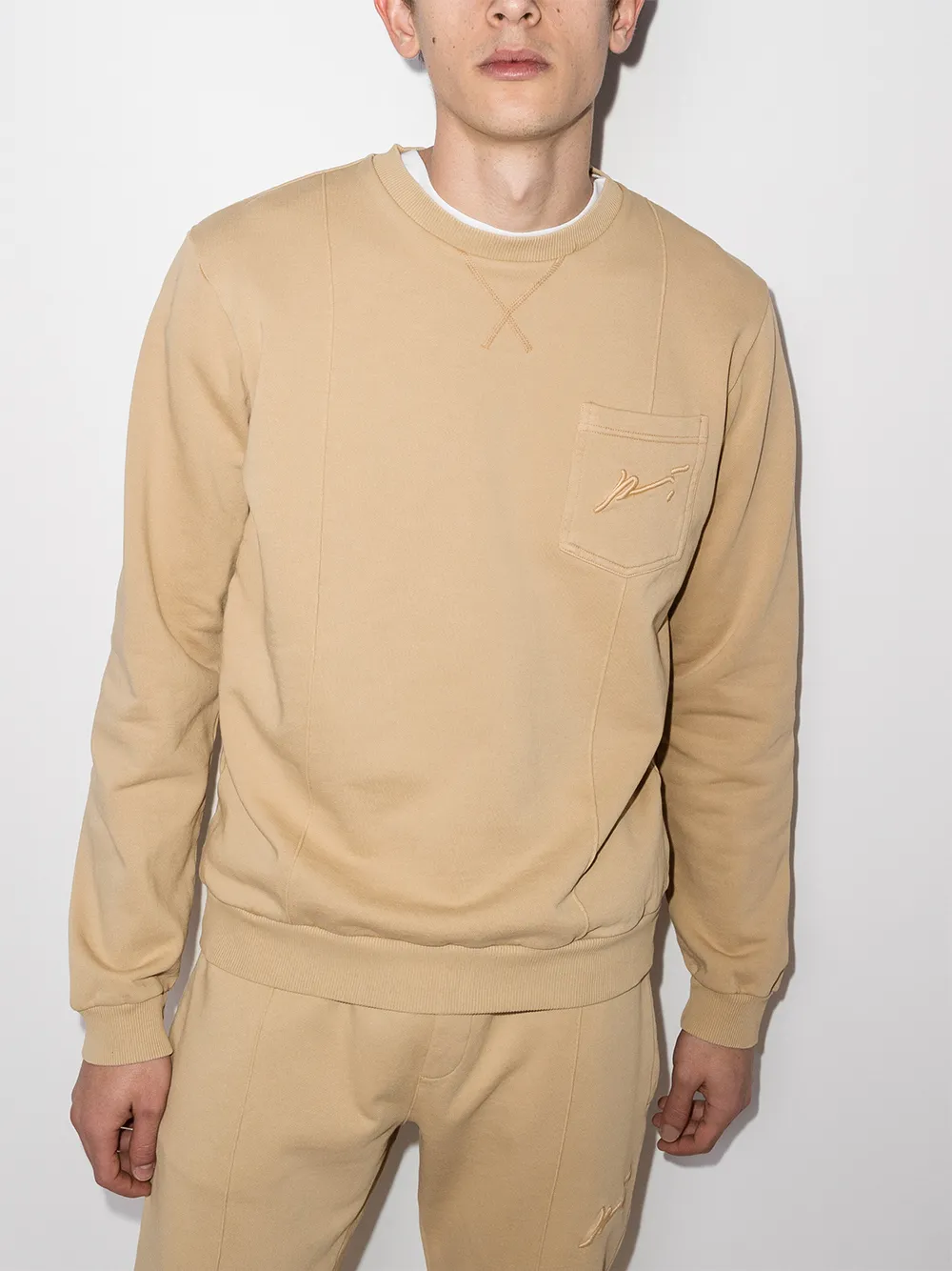 фото Prévu толстовка с круглым вырезом