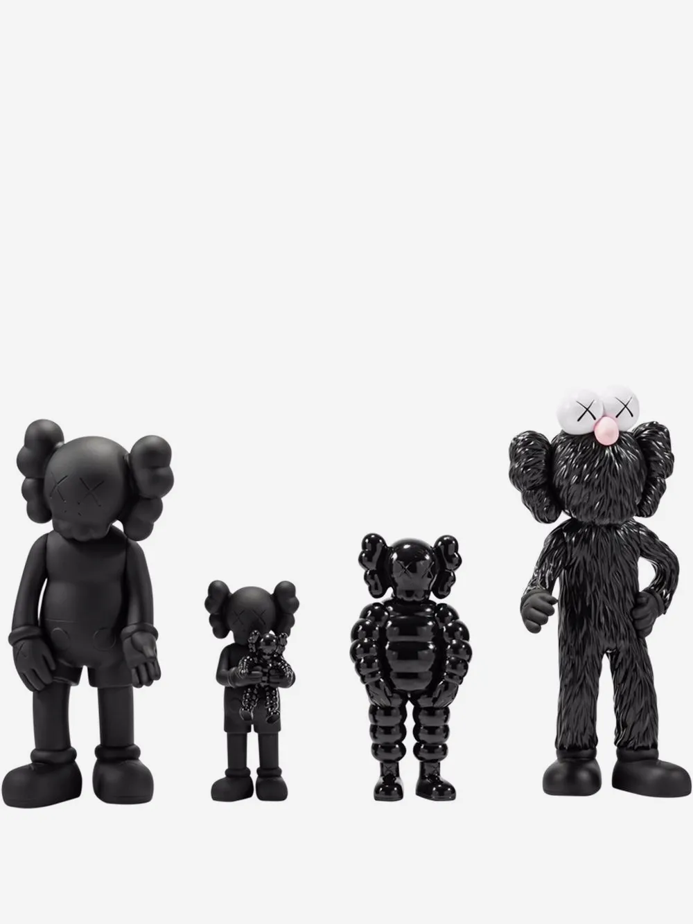 KAWS Companion Family figure set | Black | Image 1