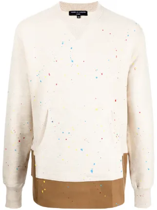 Cdg splatter tee 2025