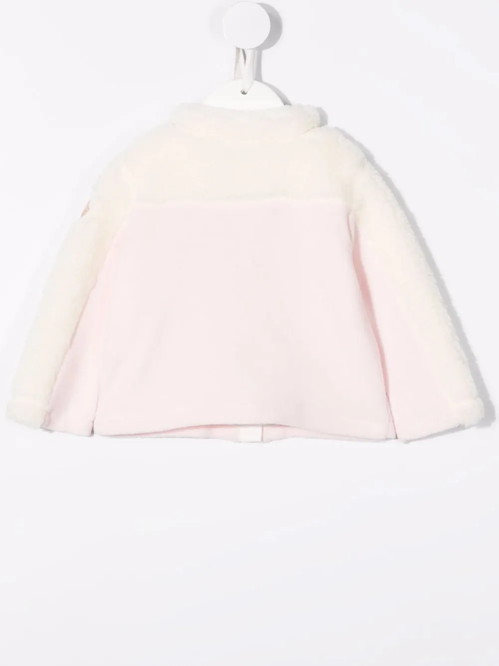 фото Moncler enfant бомбер из шерпы