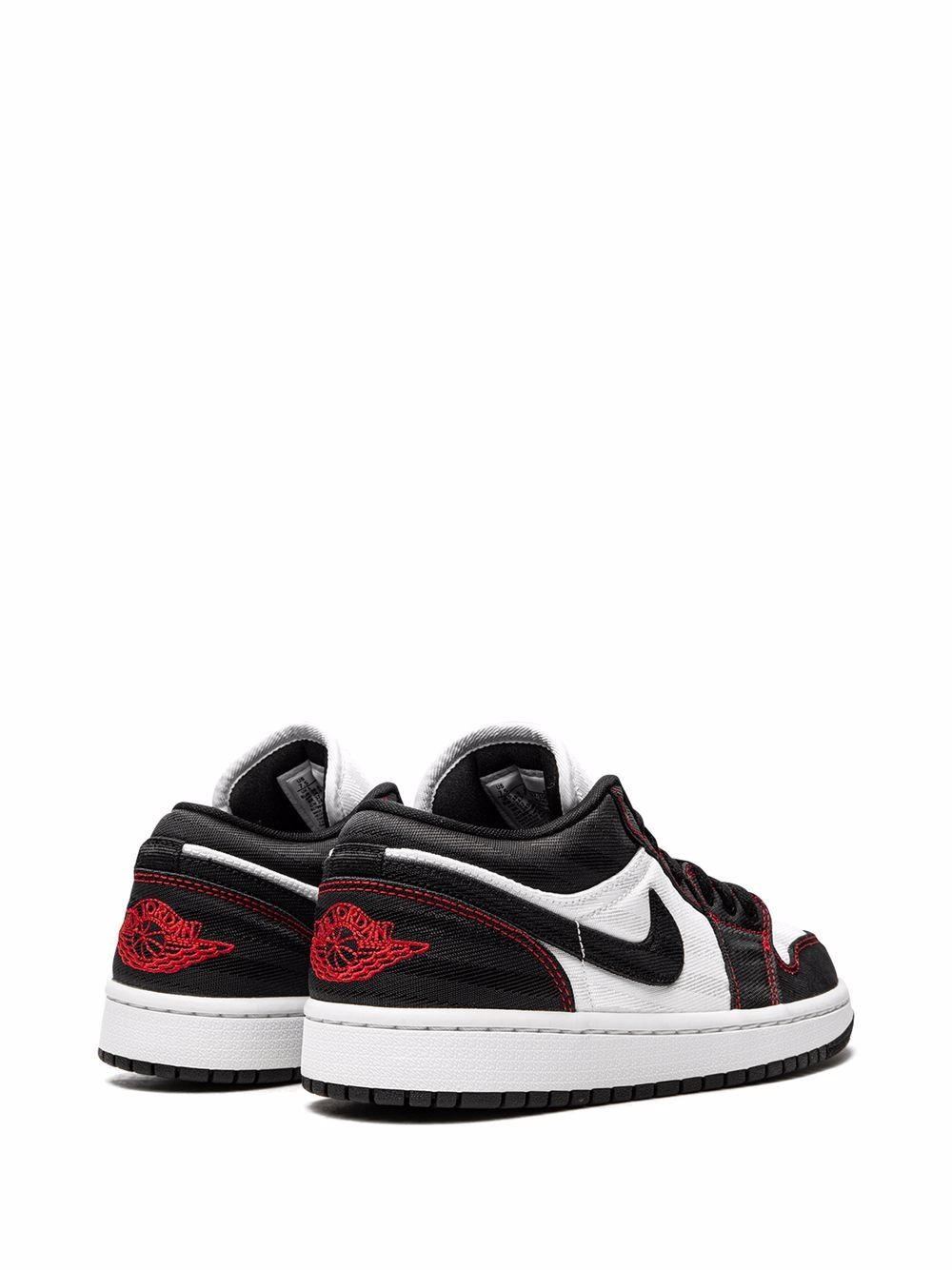 Shop Jordan Air  1 Low Utility “white/black/red” Sneakers