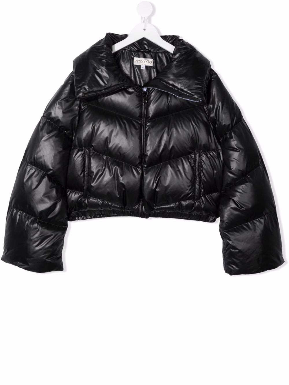 Simonetta SHORT DOWN JACKET - Black