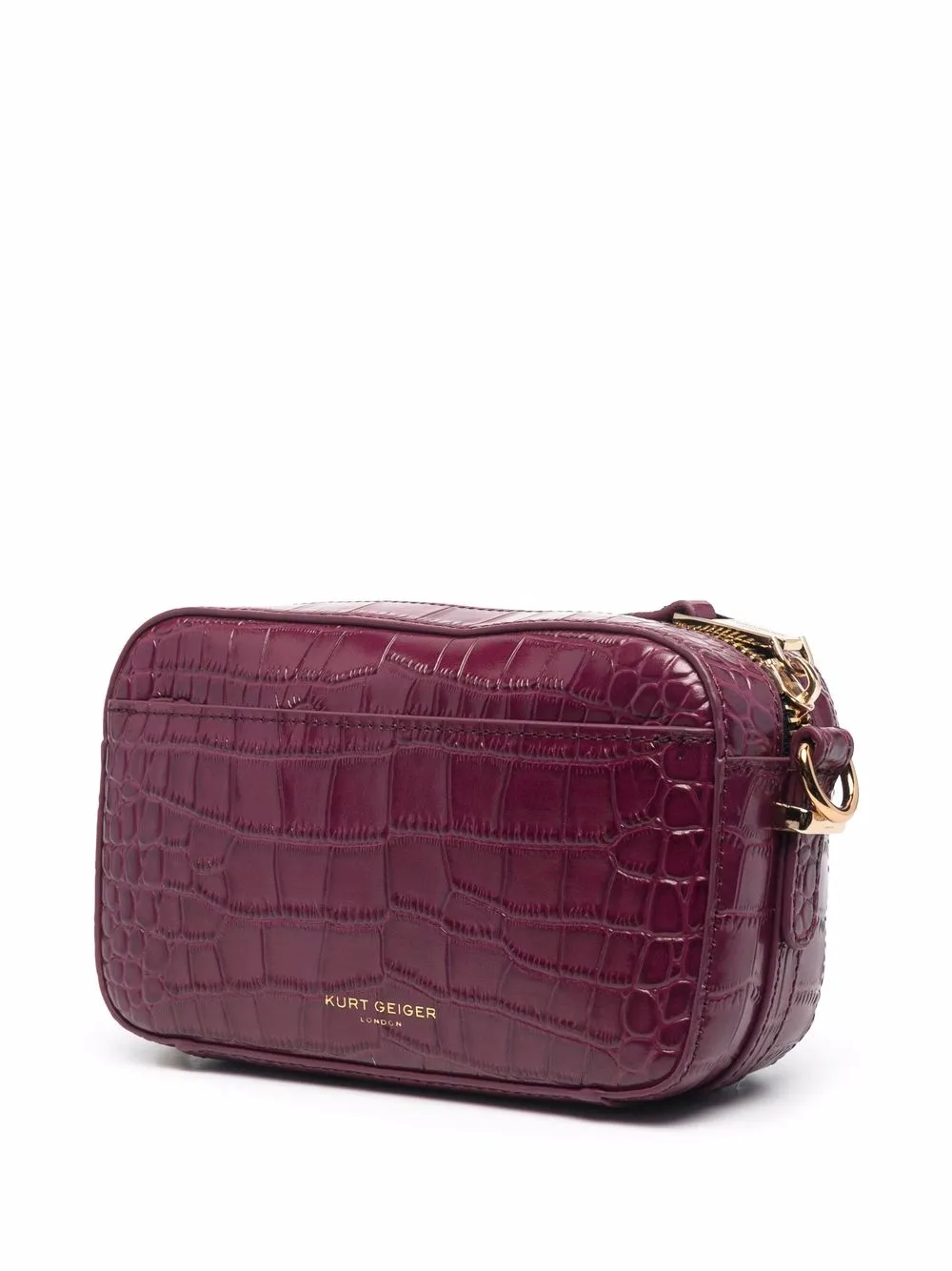 Kurt Geiger London Shoreditch crocodile-embossed Camera Bag - Farfetch