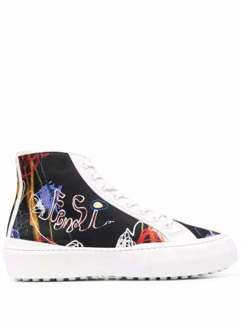 louboutin sneakers farfetch