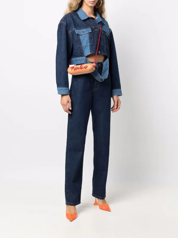 moschino hot dog bag