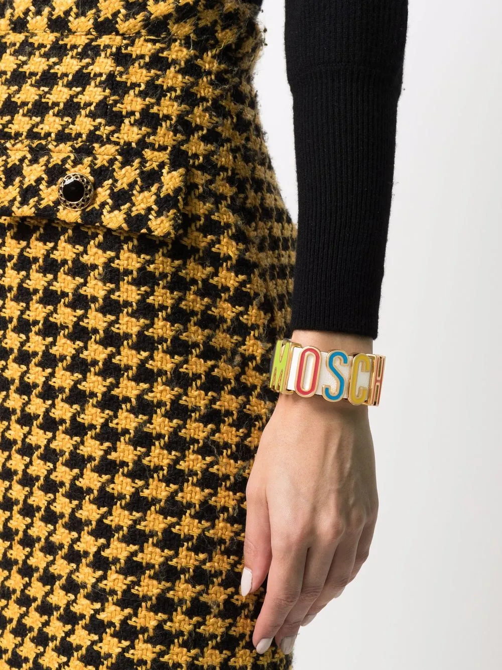 фото Moschino браслет с логотипом