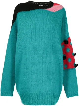 colour block ladies jumpers