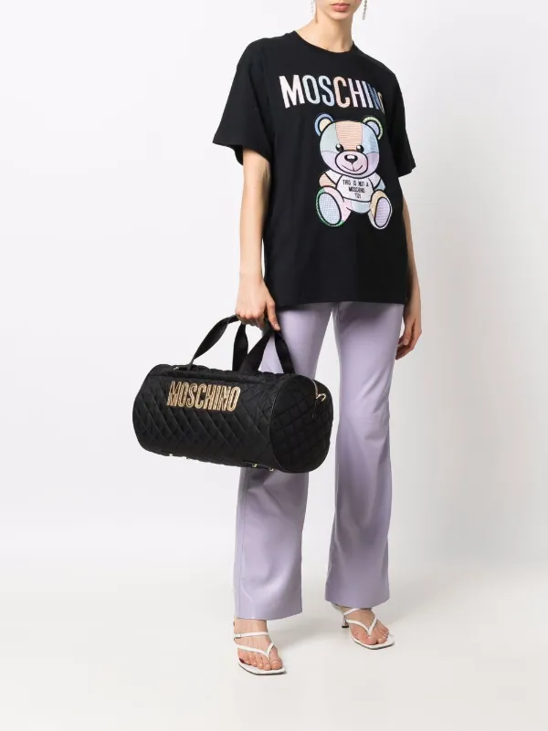 Moschino モスキーノ キルティング ボストンバッグ - Farfetch