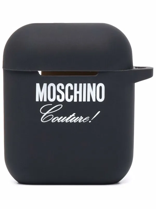 Moschino logo-print AirPods Case - Farfetch