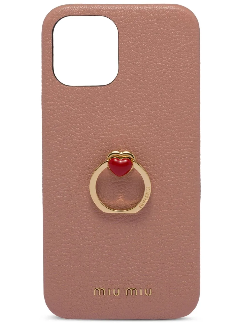 日本代理店正規品 miumiu iPhone12/12Pro ケース ハート - 通販 - www