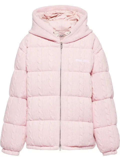 miu miu padded jacket