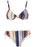 Lygia & Nanny Marcela striped bikini set - Multicolour