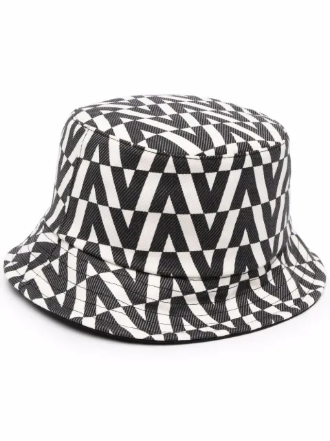 Valentino monogram-print Bucket Hat 
