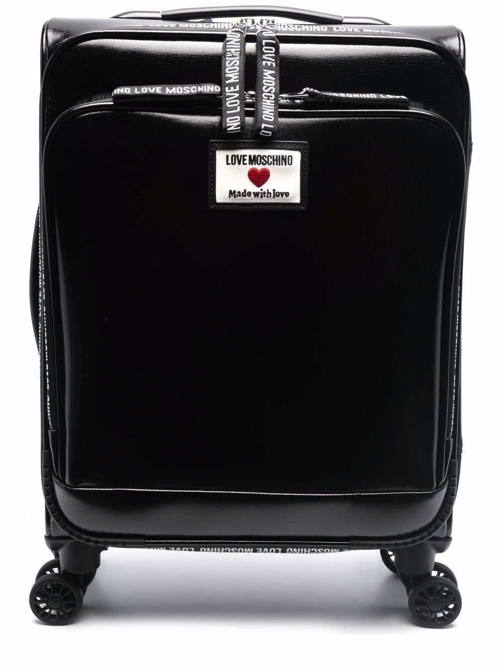 фото Love moschino чемодан с логотипом