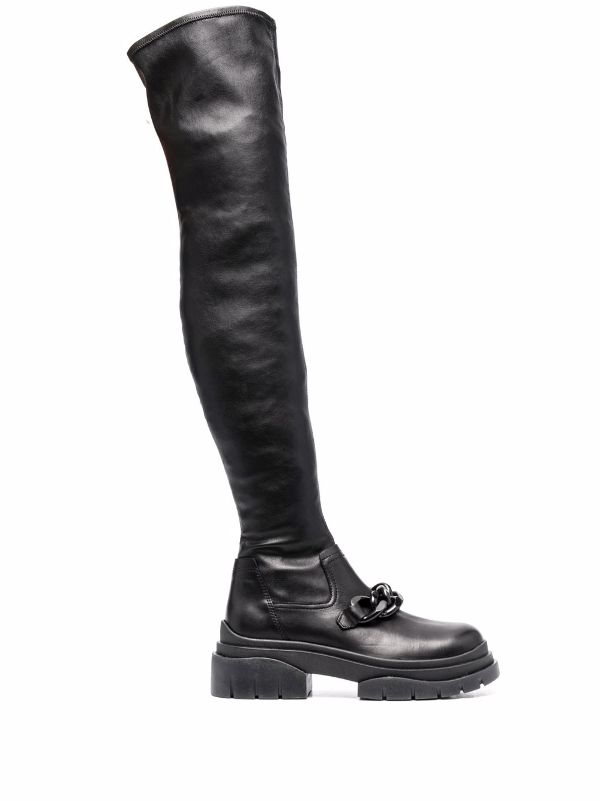 ash over the knee boots