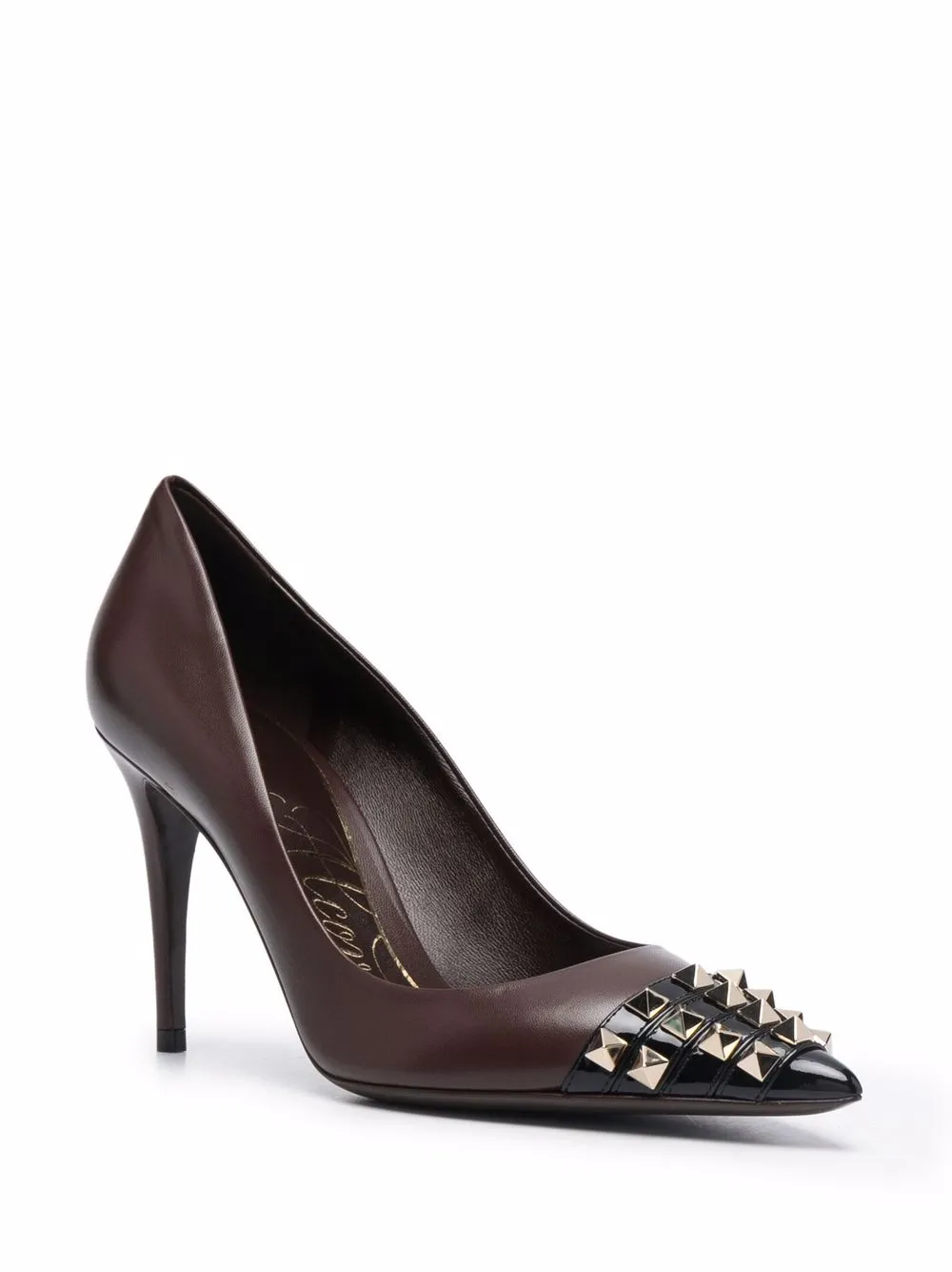 фото Valentino garavani туфли-лодочки alcove 90 с декором rockstud