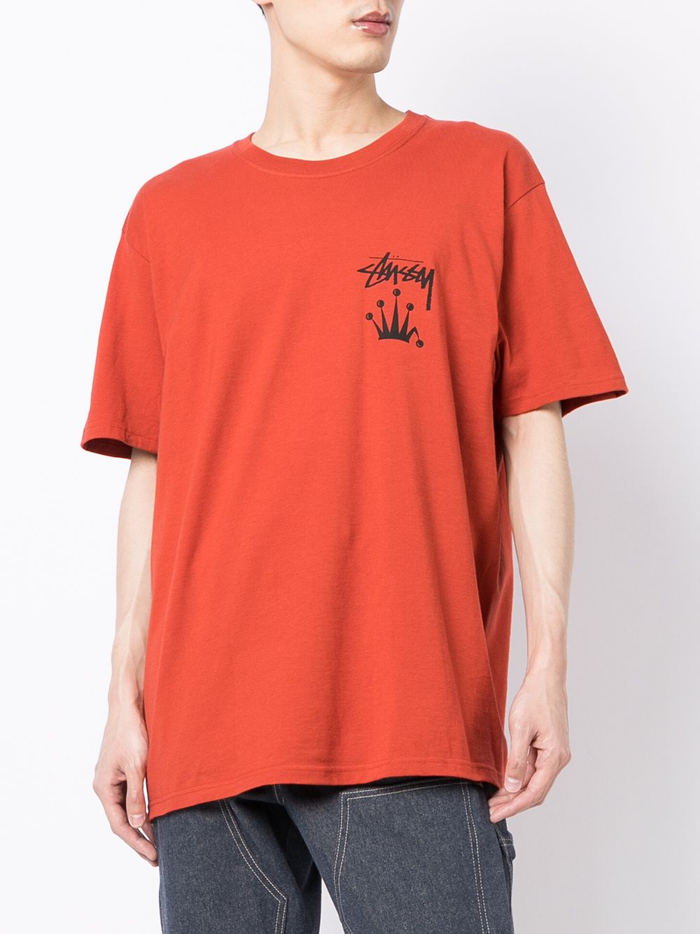 фото Stussy футболка stock crown