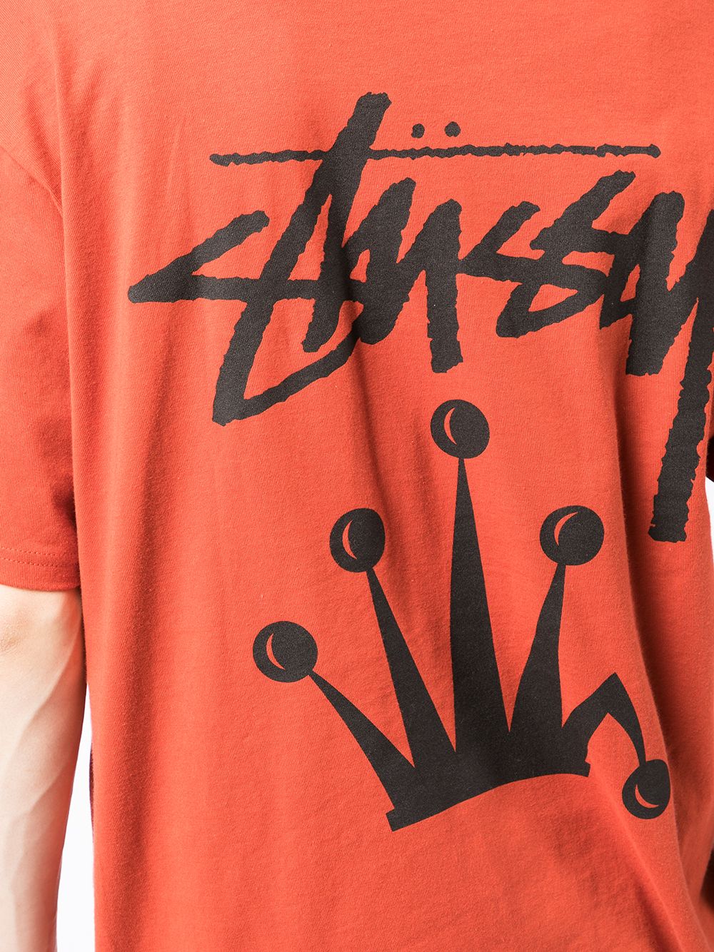 фото Stussy футболка stock crown