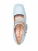 Nodaleto triple-strap platform pumps