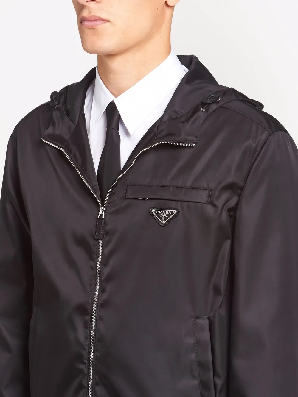 Prada 2025 nylon anorak