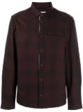 Aztech Mountain Loge Peak Ski checked shirt - Red