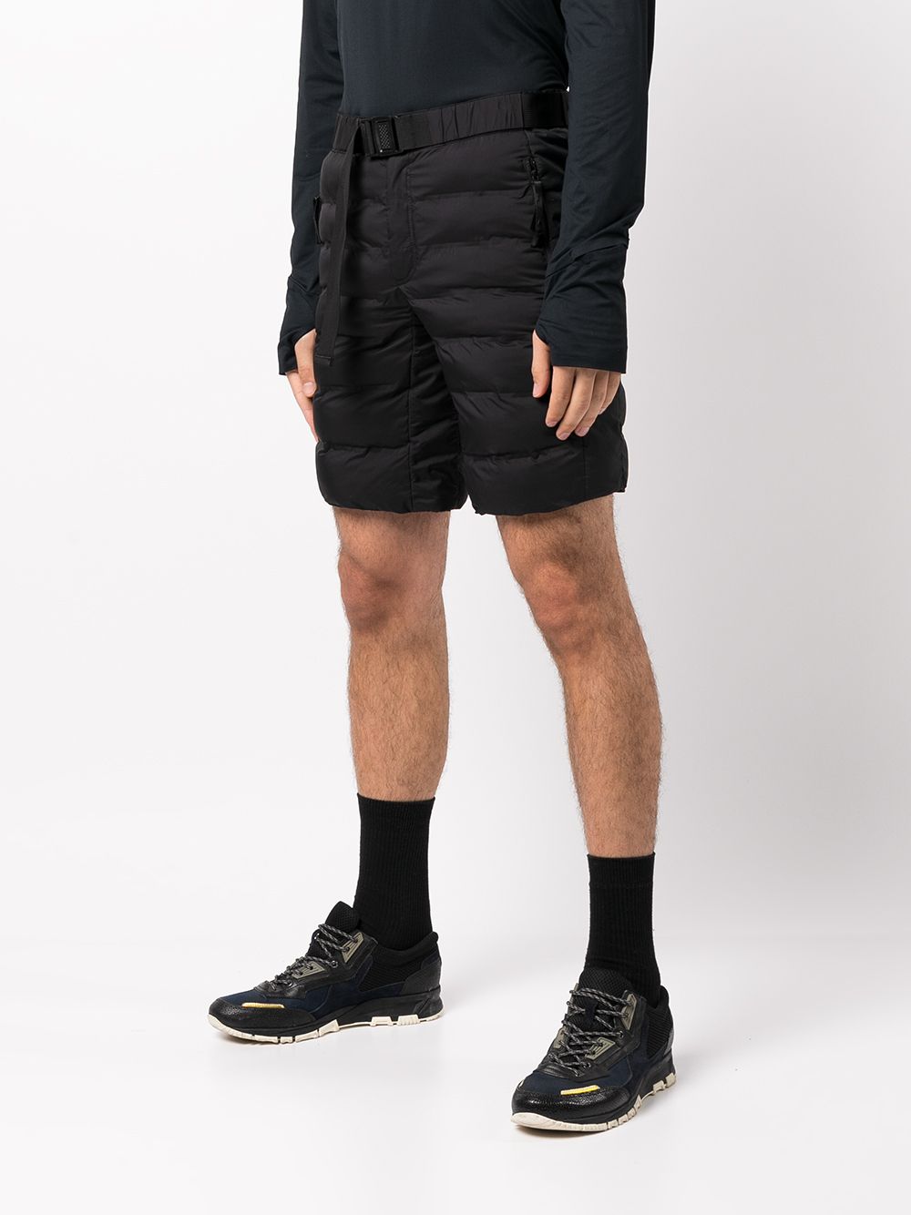 Shop Aztech Mountain Ozone Insulated Shorts In Black