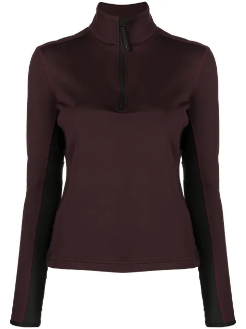 Aztech Mountain half-zip knitted top