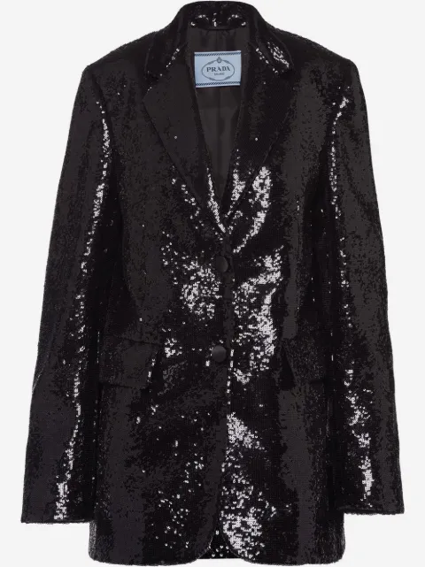 Prada blazer à sequins