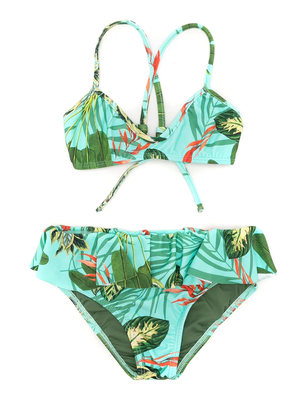 Lygia And Nanny Bikini Bela à Imprimé Tropical Farfetch