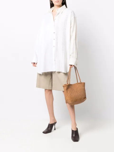 Officine Creative Susan woven tote OCBSUSA01WOVEM221 - 1