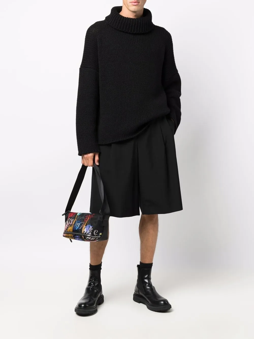 Imagen 2 de Fendi cangurera con estampado Noel Fielding