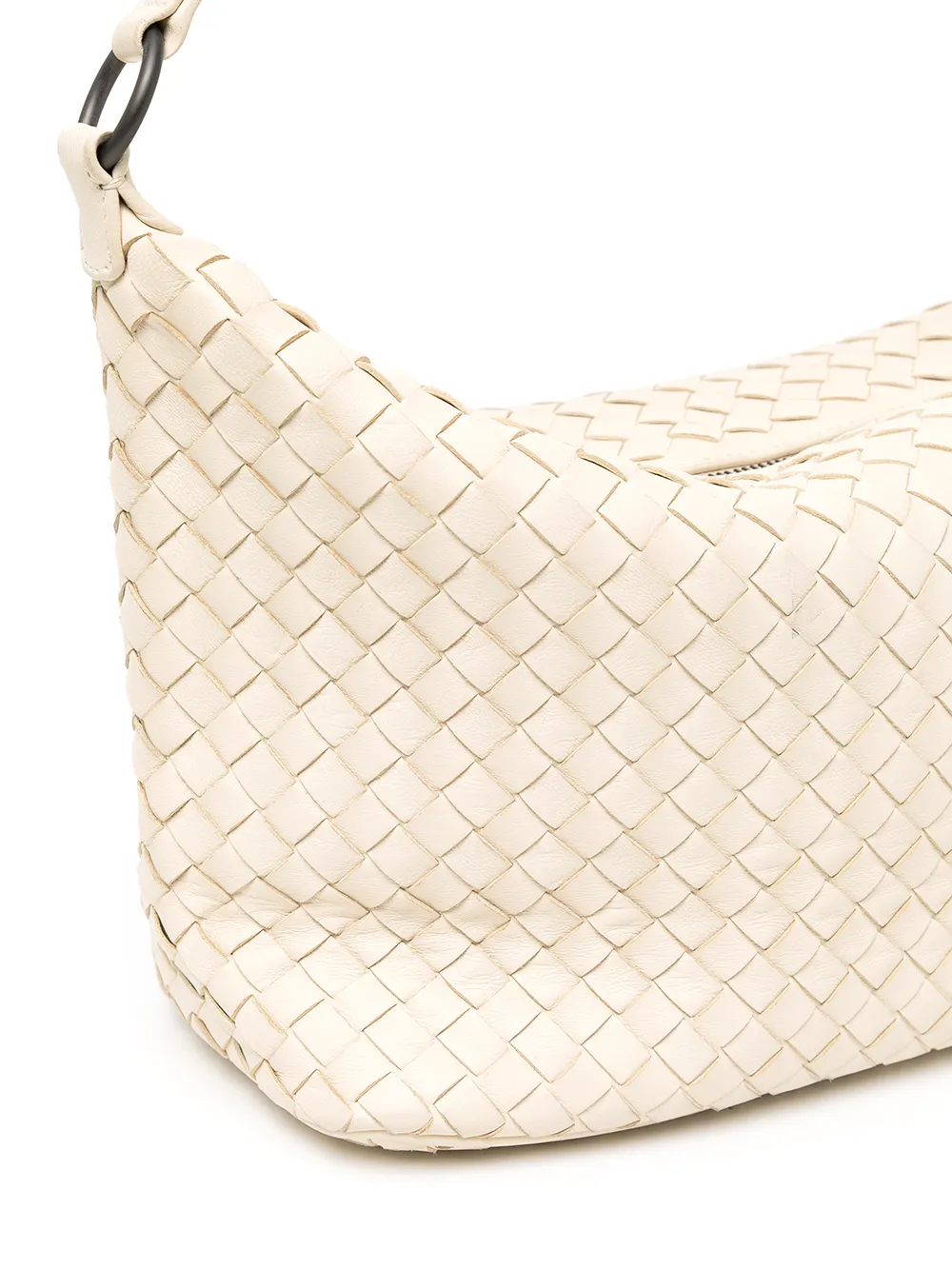 фото Bottega veneta pre-owned сумка-хобо с плетением intrecciato