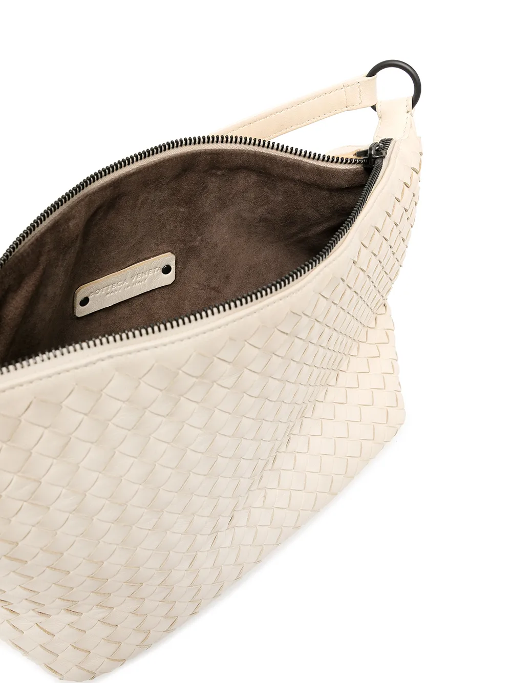 фото Bottega veneta pre-owned сумка-хобо с плетением intrecciato