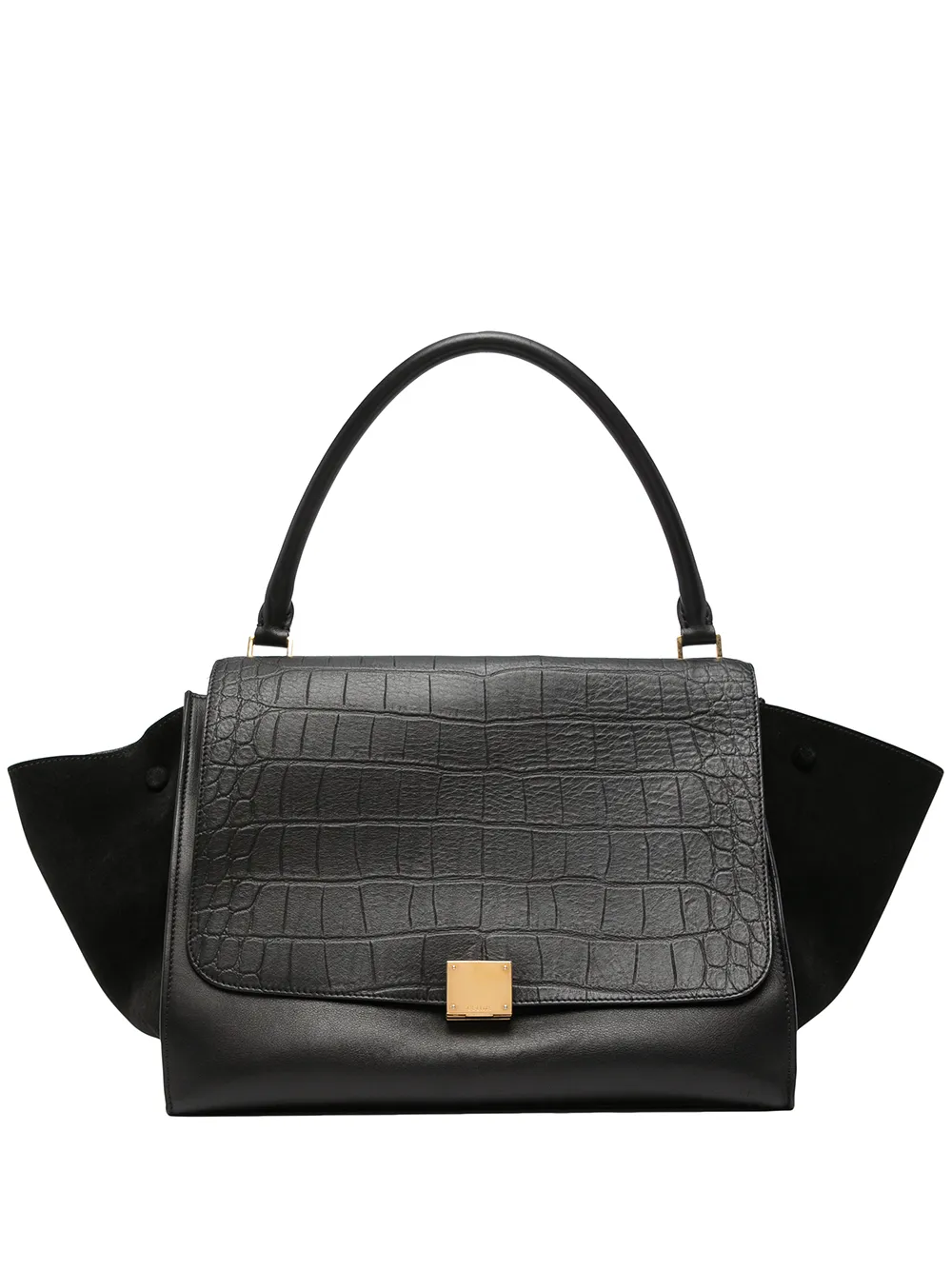 фото Céline pre-owned сумка с тиснением под кожу крокодила