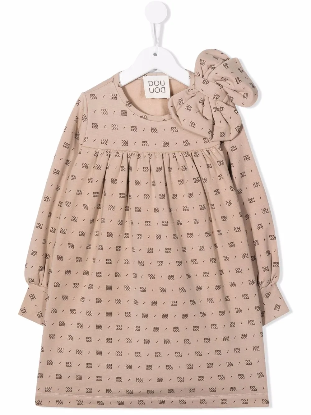 фото Douuod kids платье с логотипом