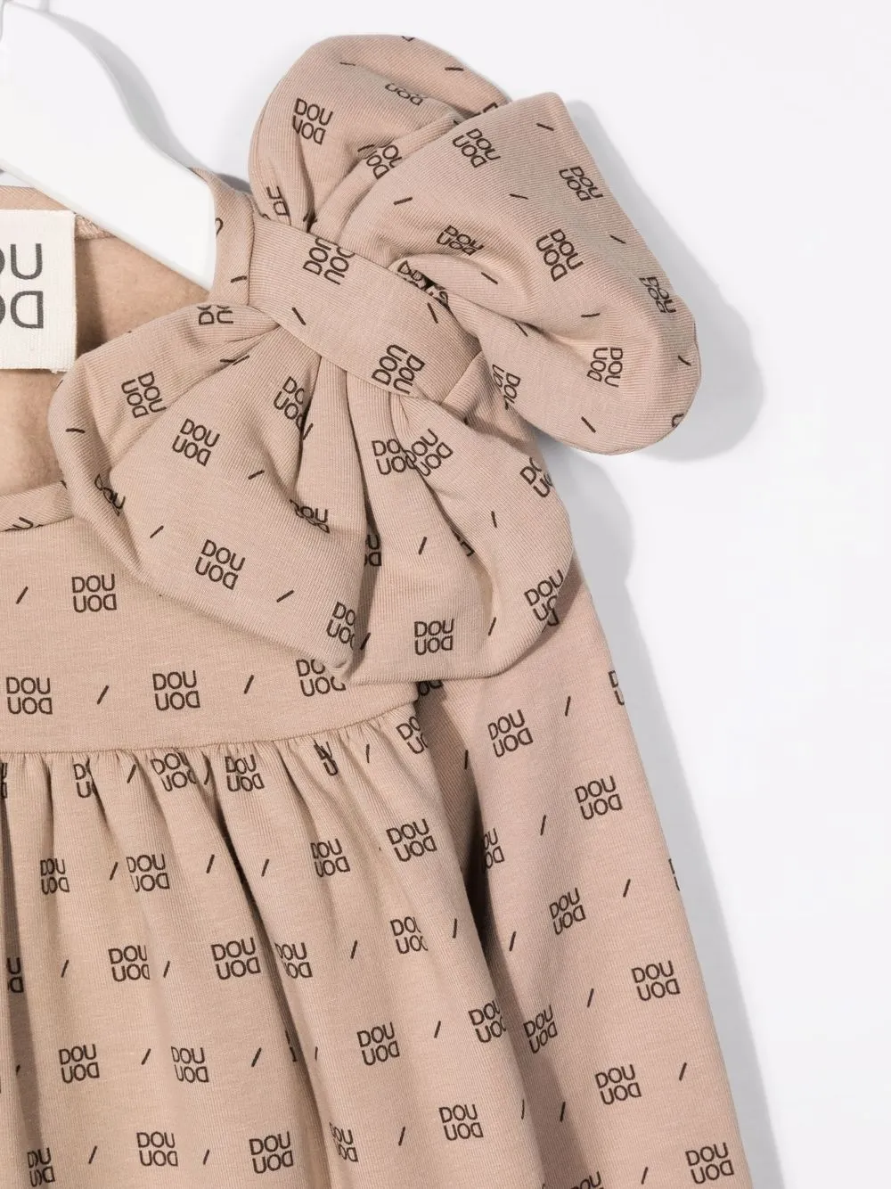 фото Douuod kids платье с логотипом