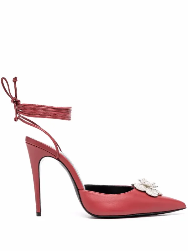 Magda Butrym Floral Appliqué Strappy 