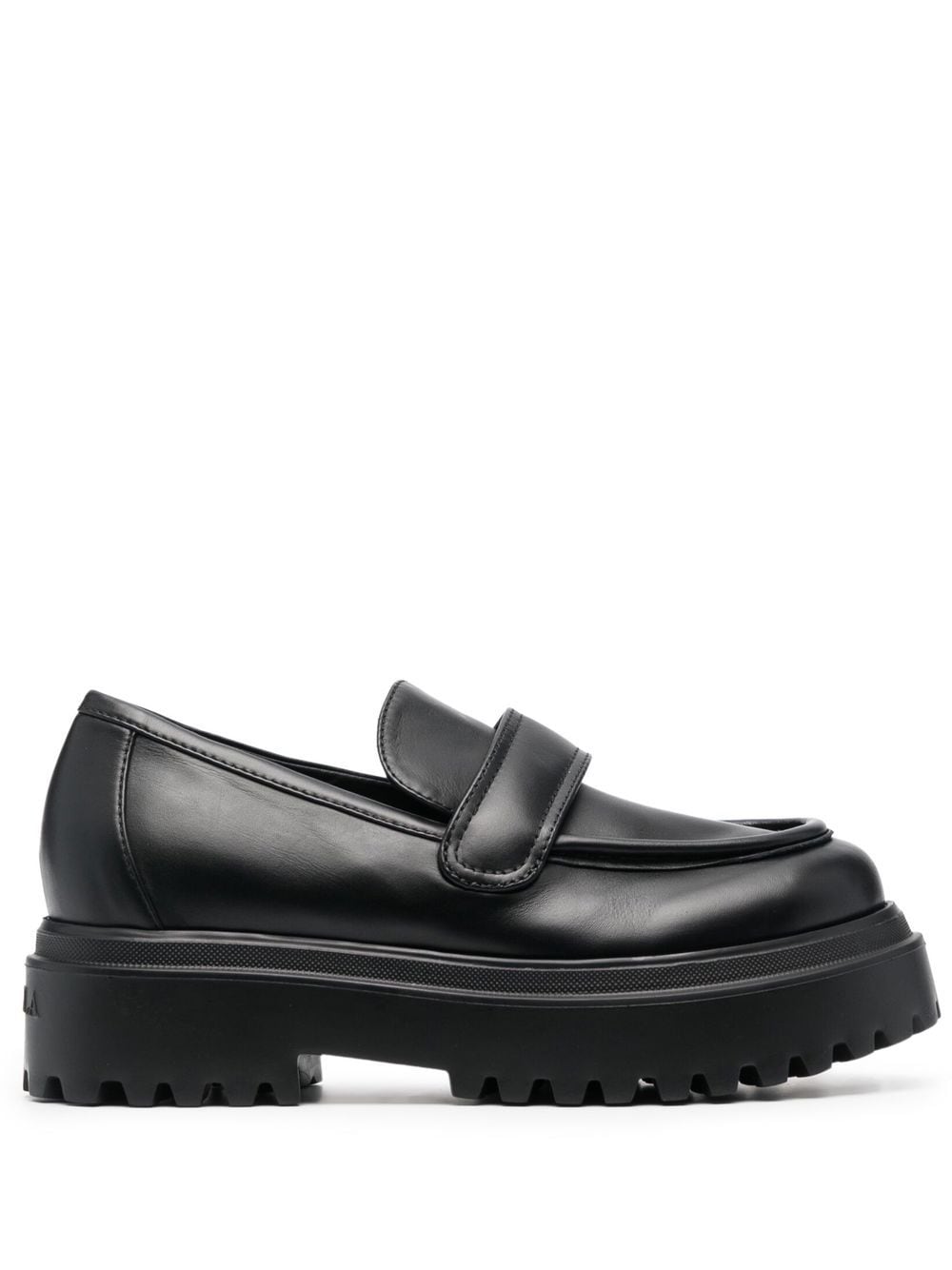 Le Silla City Life leren loafers Zwart