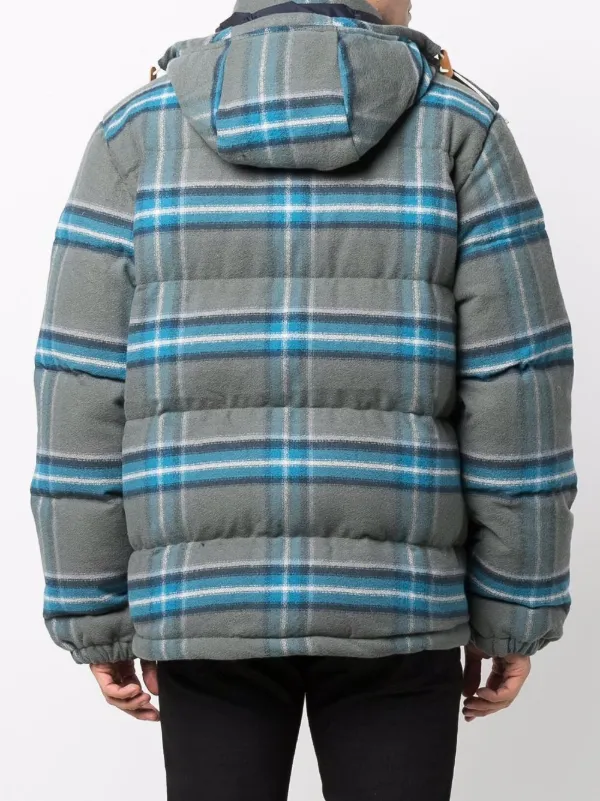 the north face men's plaid coats & jackets