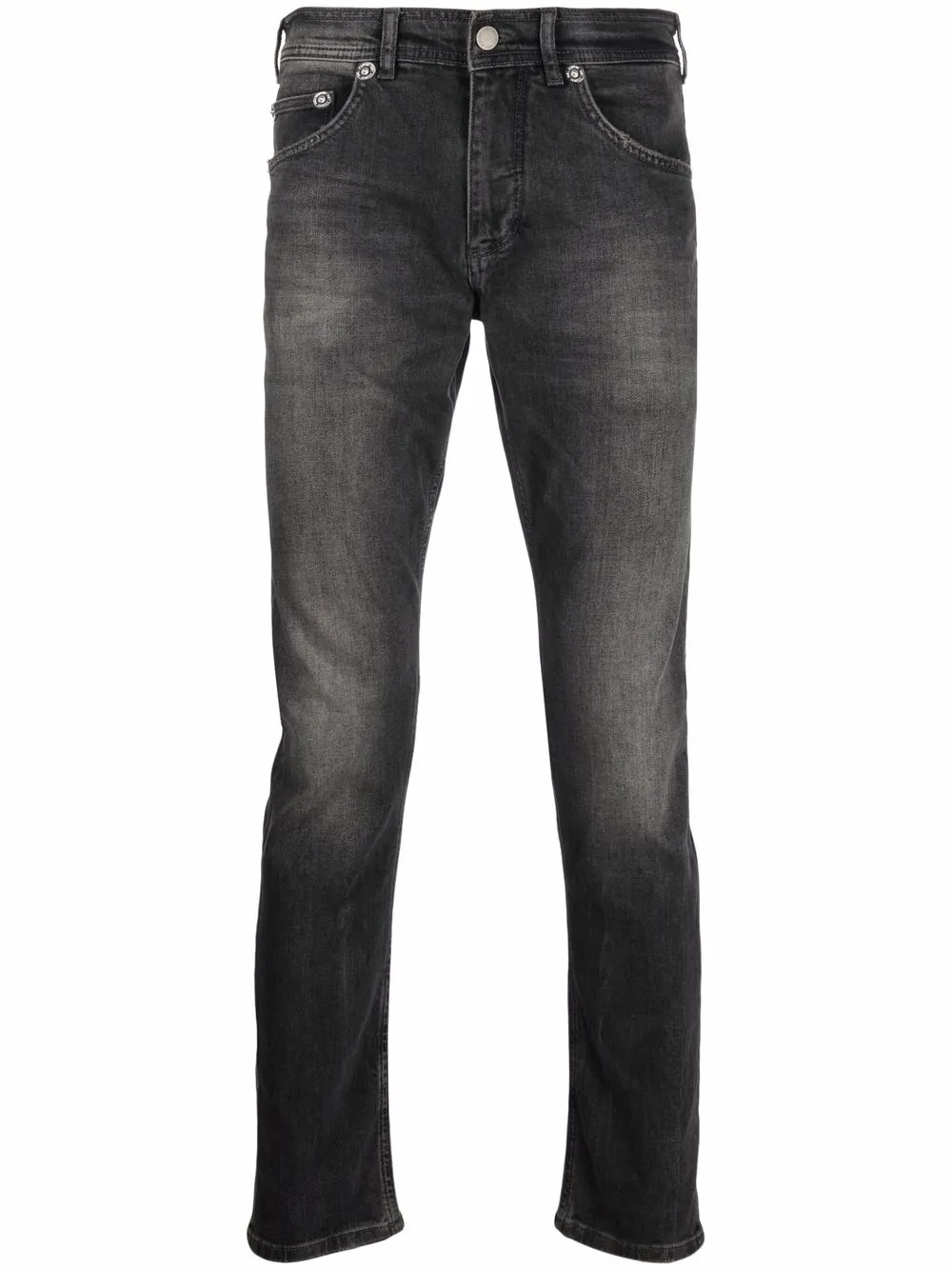 

Neil Barrett jeans slim con efecto degradado - Gris